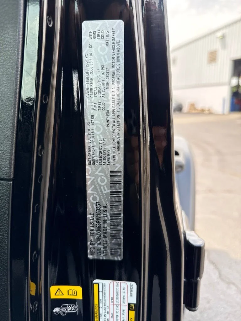 Used 2024 Black Jeep Willys 4xe image 54