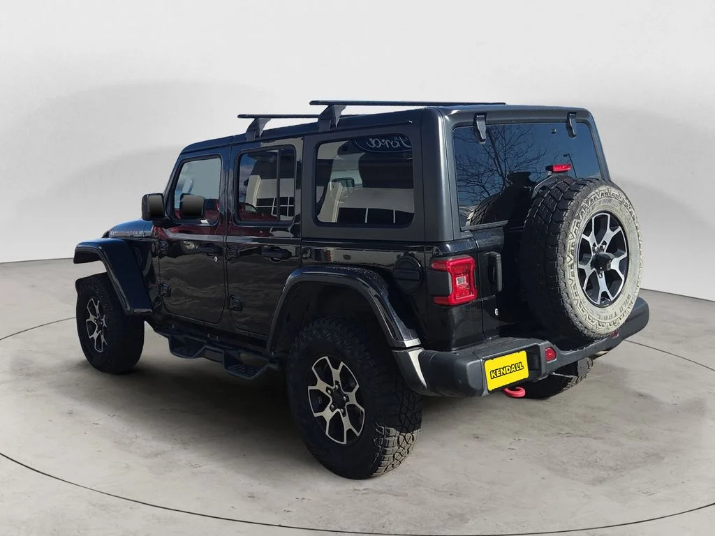 Used 2020 Black Jeep Unlimited Rubicon image 3
