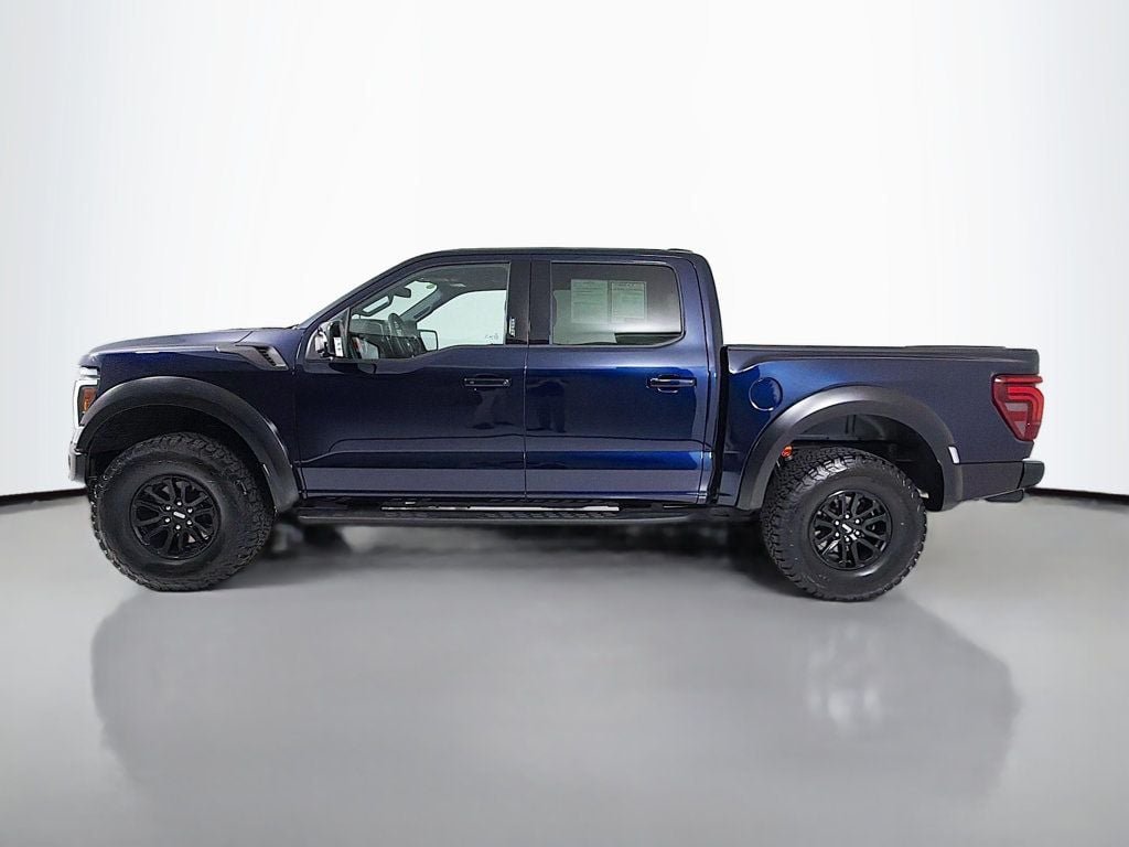 Used 2024 Antimatter Blue Metallic Ford Raptor 4WD SuperCrew 5.5