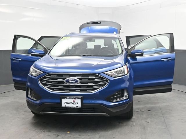 Used 2020 Blue Ford Titanium image 43
