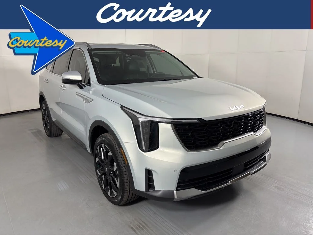 New 2026 Ivory Silver Kia EX image 1