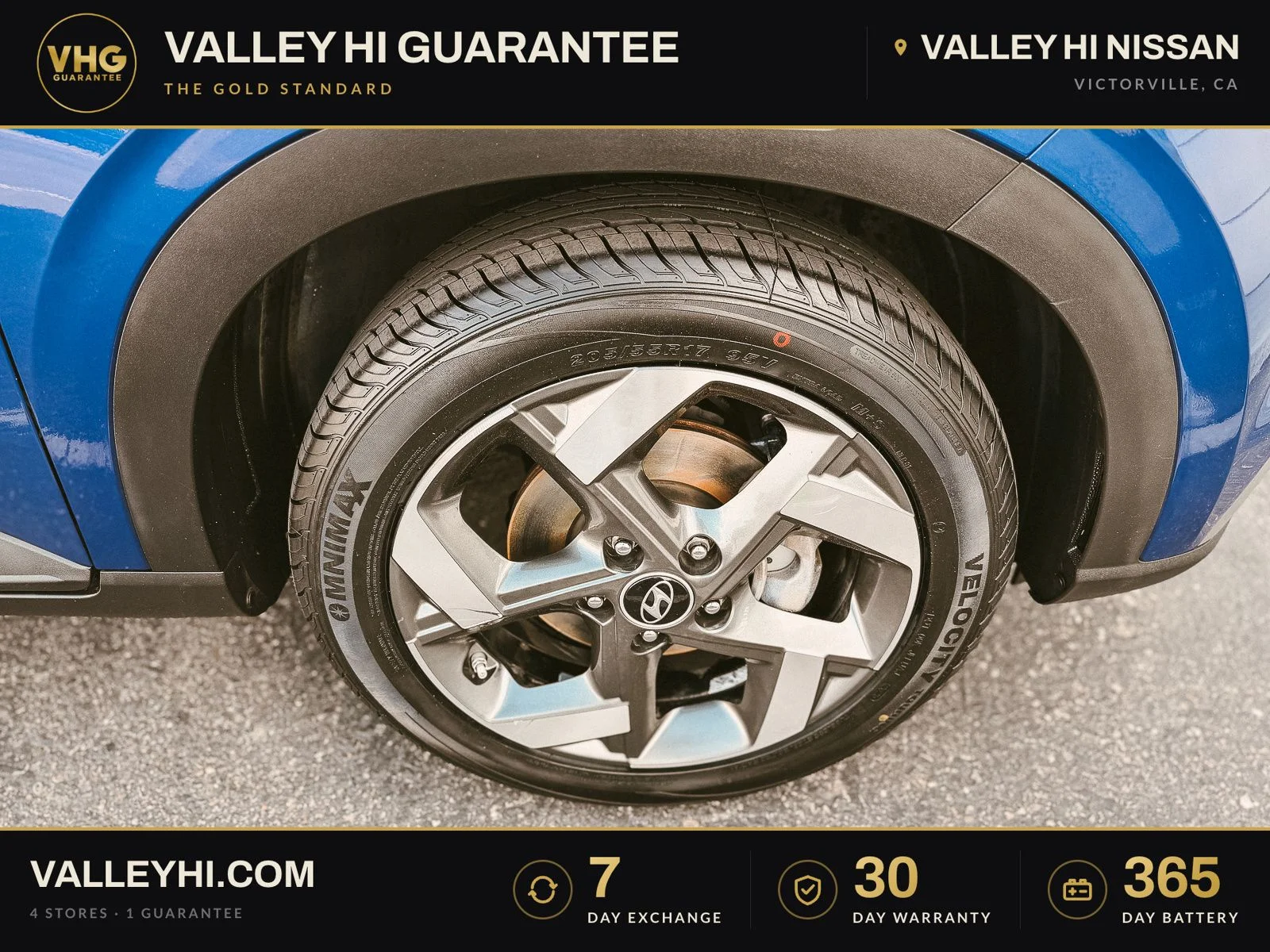 Used 2023 Blue Hyundai Limited image 13