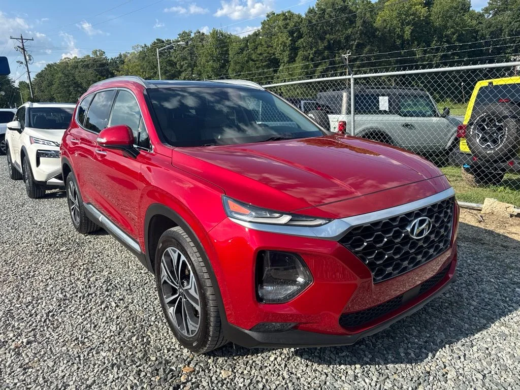 Used 2020 Red Hyundai SEL image 2