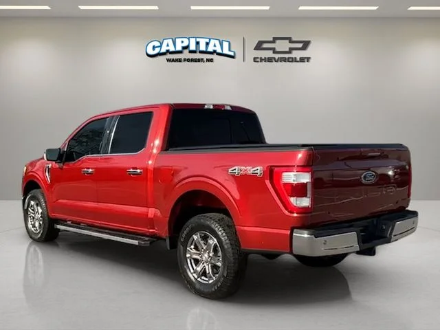Used 2023 Red Ford Lariat image 3