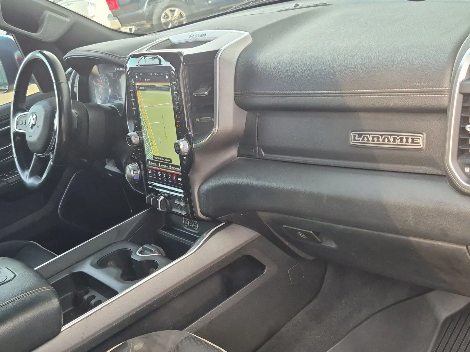 Used 2021 Bright White Clearcoat Ram Laramie image 21