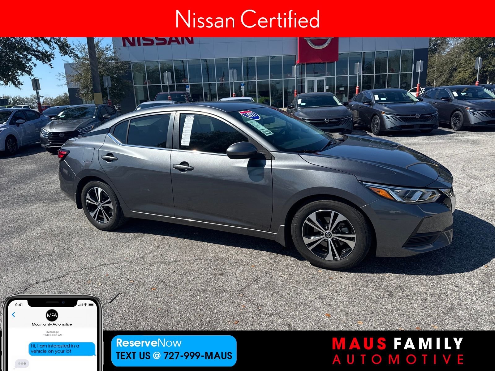 2021 Nissan Sentra SV