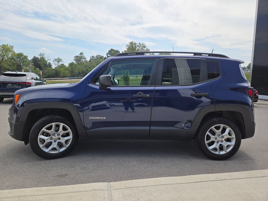 Used 2018 Jetset Blue Jeep Sport image 21
