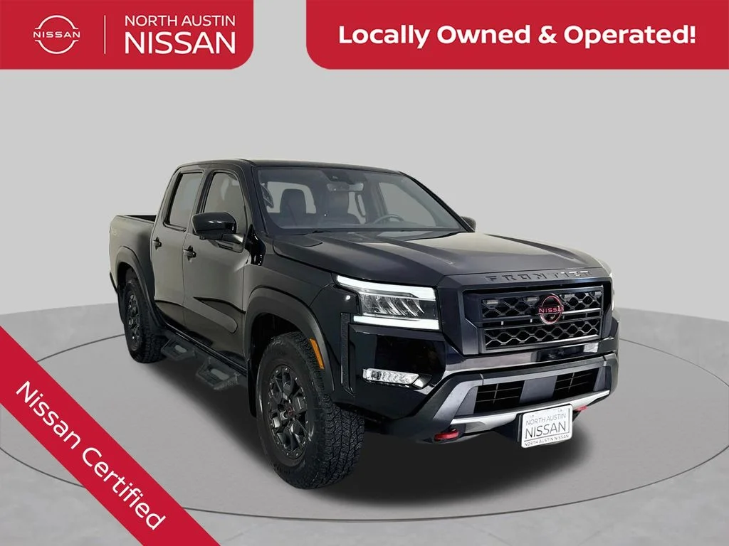 Certified Used 2023 Black Nissan PRO-4X image 1