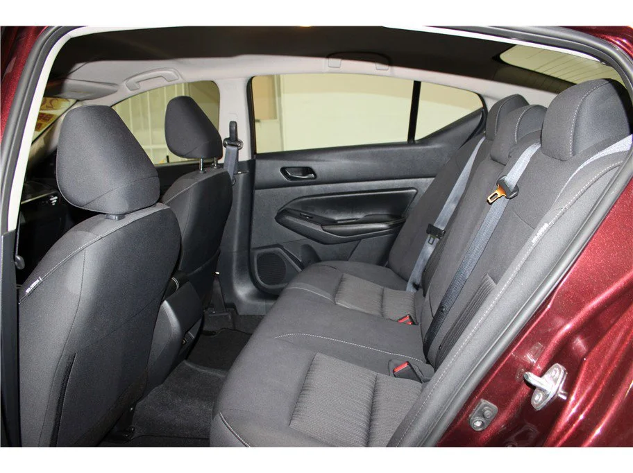 Used 2025 Garnet Pearl Metallic Nissan SV image 12