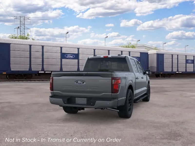New 2026 Carbonized Gray Metallic Ford XLT image 8