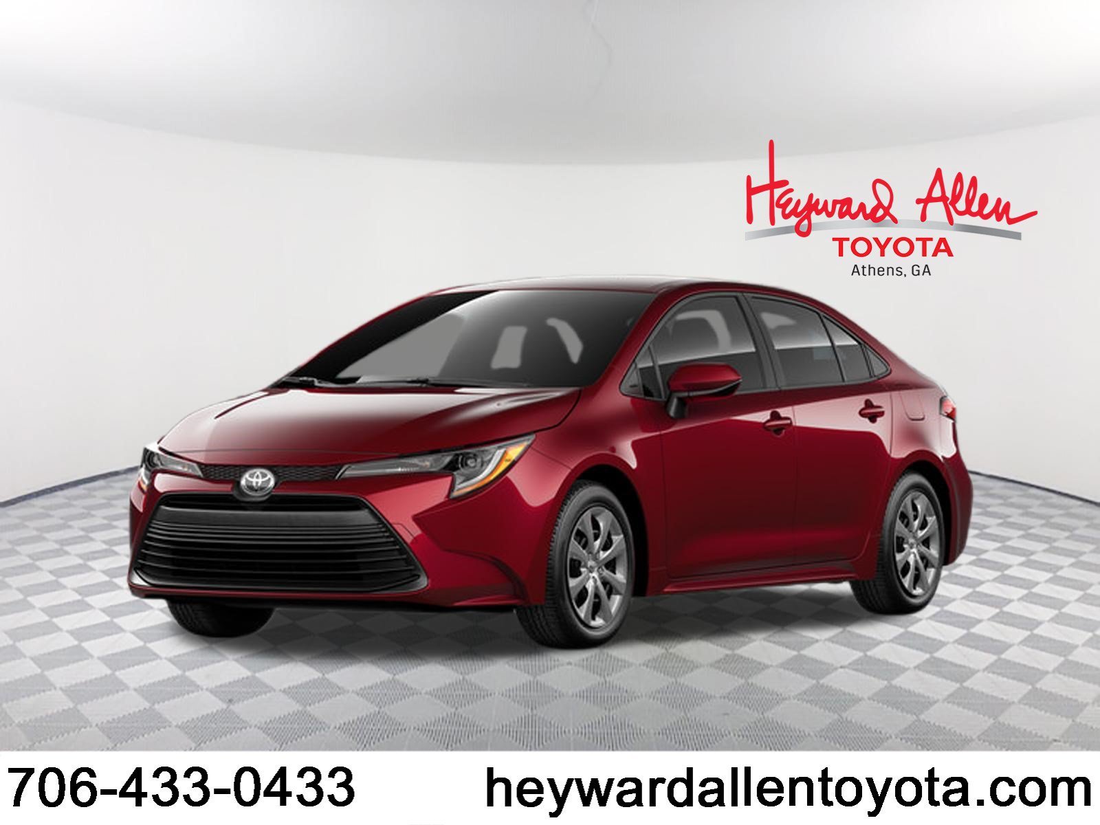 New 2026 Ruby Flare Pearl Toyota LE image 1