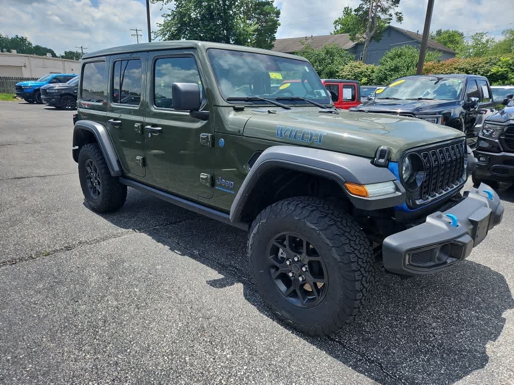 Used 2024 Sarge Green Clearcoat Jeep Willys image 3