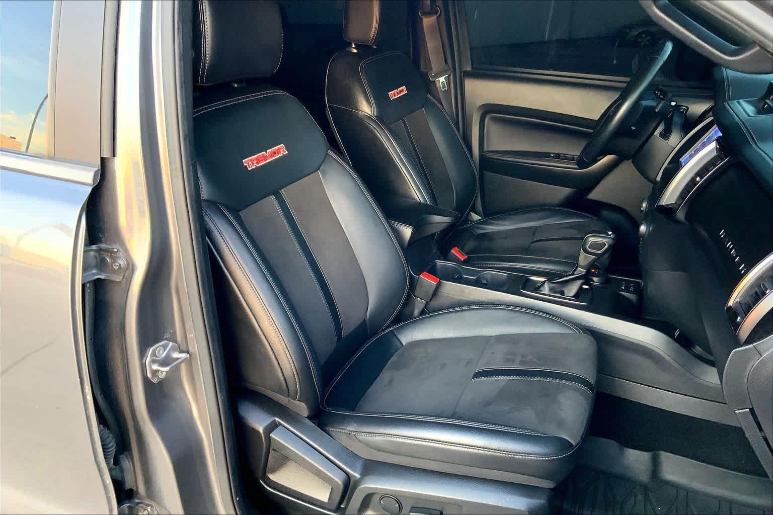 Used 2023 Carbonized Gray Metallic Ford LARIAT image 9