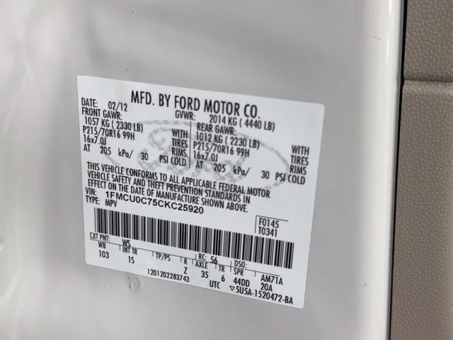 Used 2012 White Ford XLS image 12