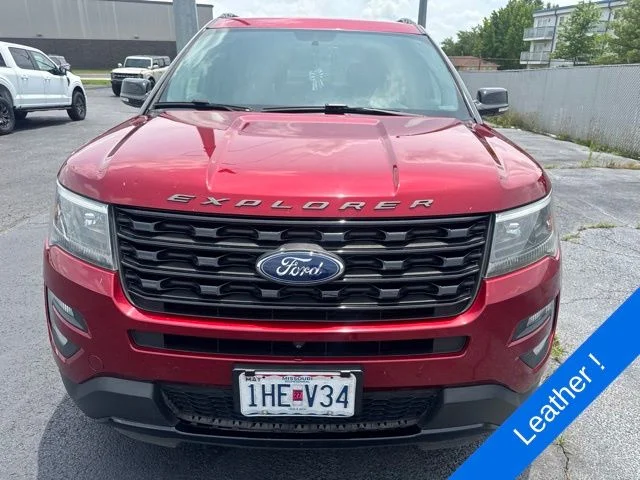 Used 2017 Ruby Red Metallic Tinted Clearcoat Ford Sport image 3