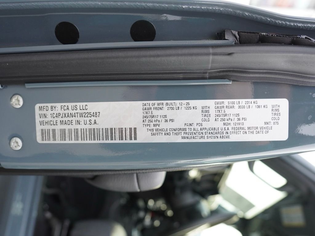 New 2026 Anvil Clear-Coat Exterior Paint Jeep Sport image 25