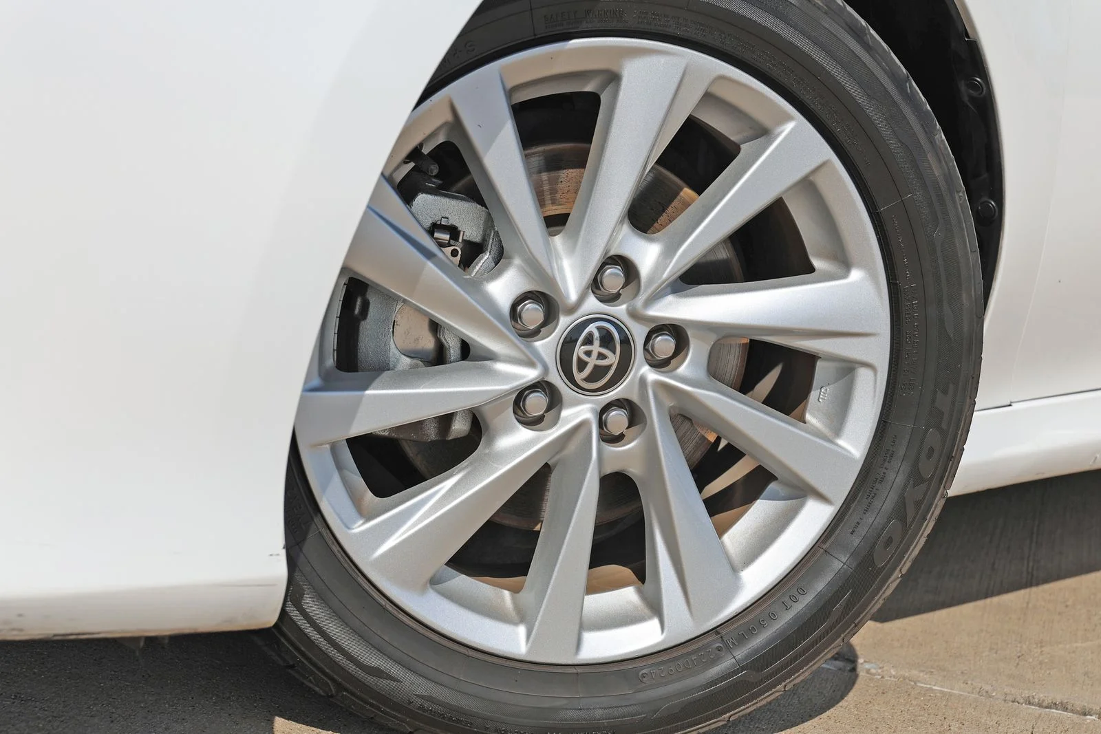 Used 2024 White Toyota LE image 13