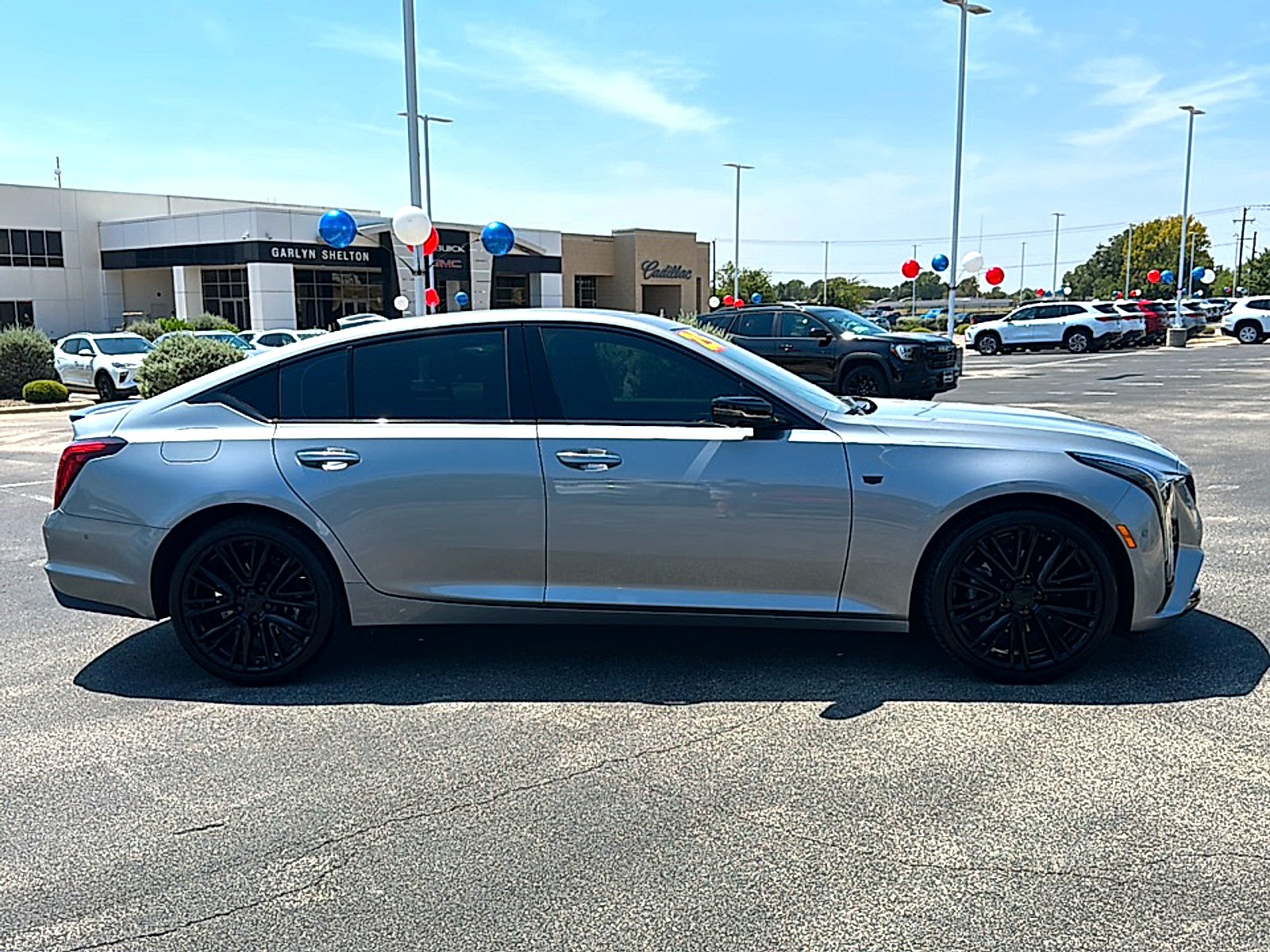 Used 2025 Argent Silver Metallic Cadillac Premium Luxury image 9