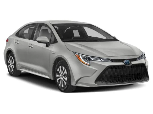 Used 2021 Super White Toyota Hybrid LE image 6
