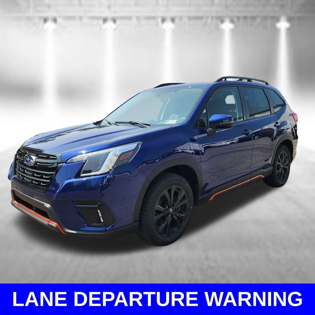 Certified Used 2023 Blue Subaru Sport image 3