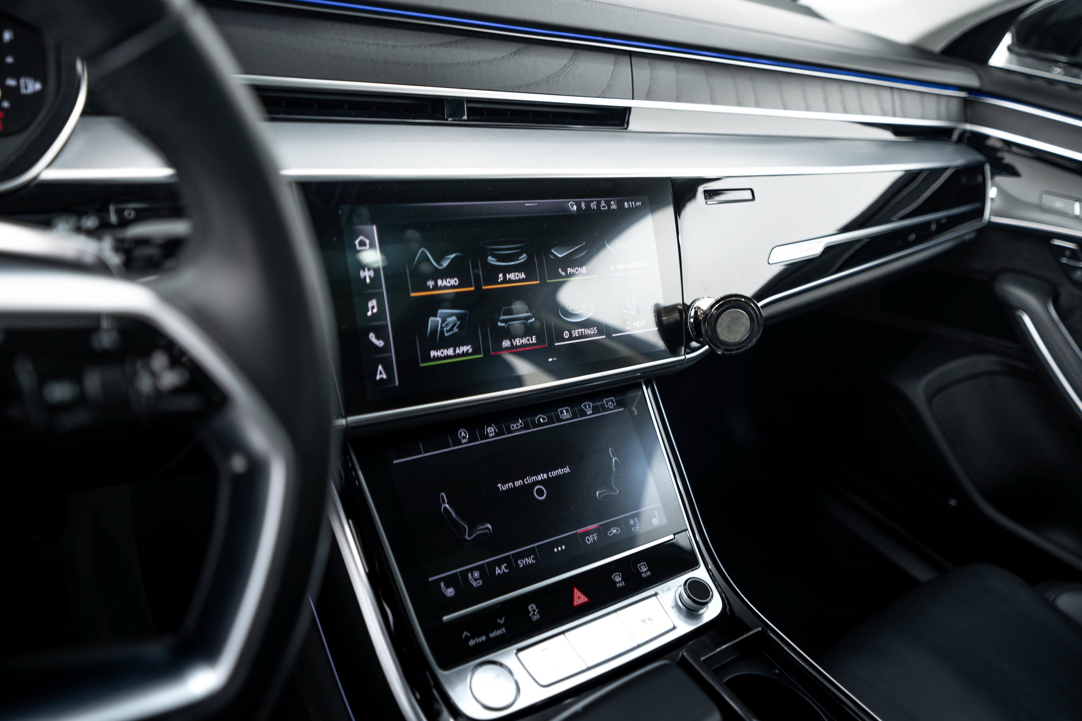 Used 2019 Mythos Black Metallic Audi  image 11