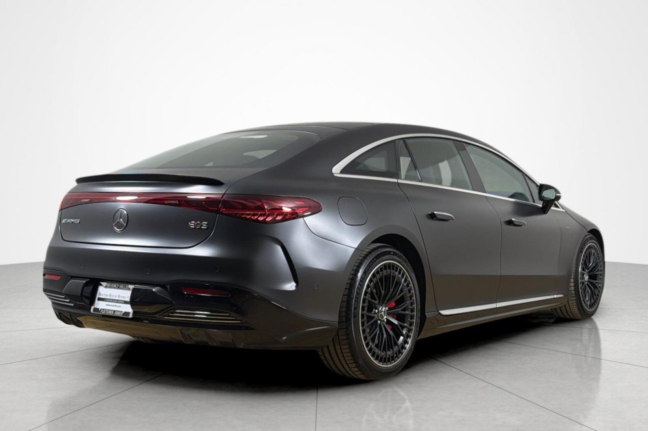 Certified Used 2025 MANUFAKTUR Graphite Grey Magno Mercedes-Benz AMG® EQS image 5