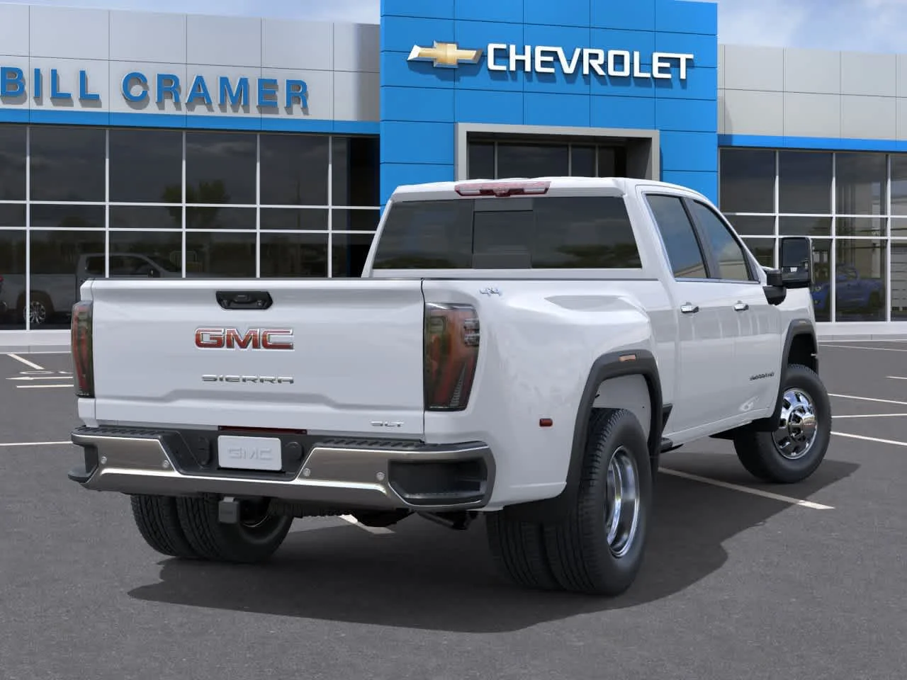 New 2026 Summit White GMC SLT DRW image 4