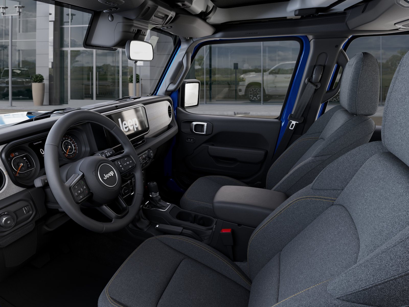 New 2026 Hydro Blue Pearlcoat Jeep Sport S image 72