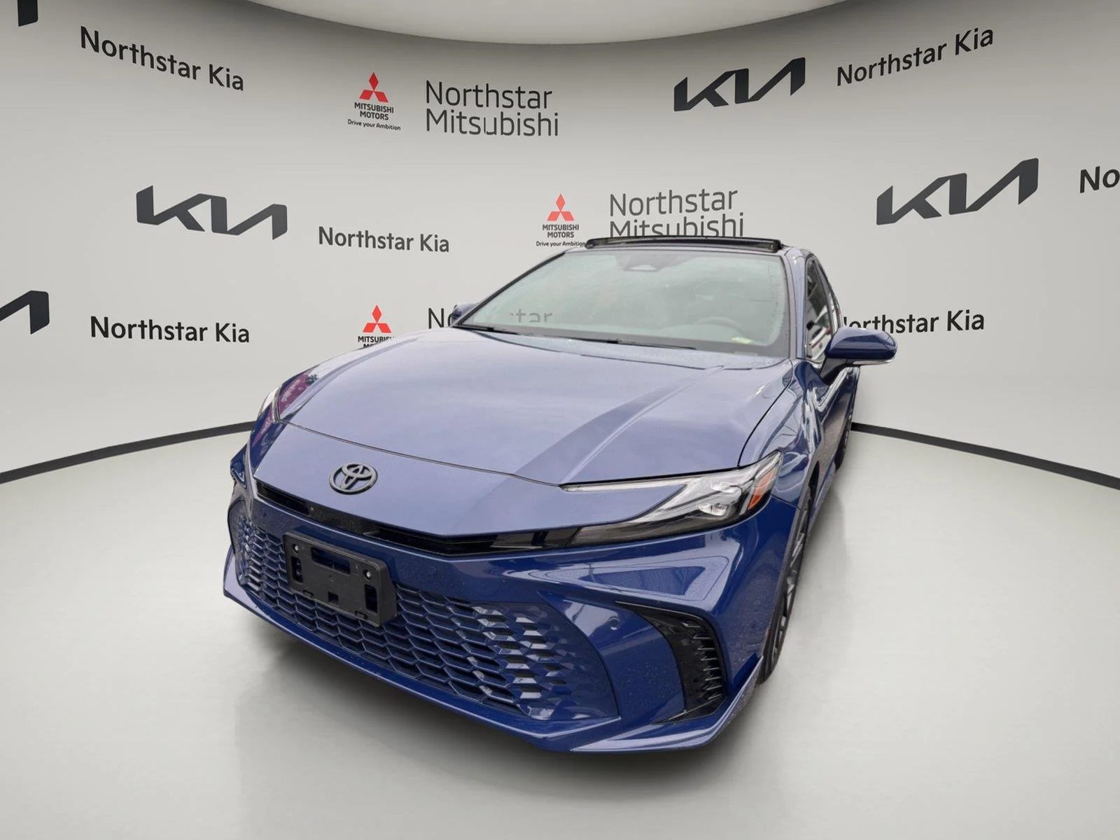 Used 2025 Reservoir Blue Toyota XSE image 12
