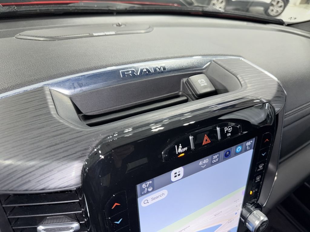 Used 2024 Flame Red Clearcoat Ram Laramie image 34