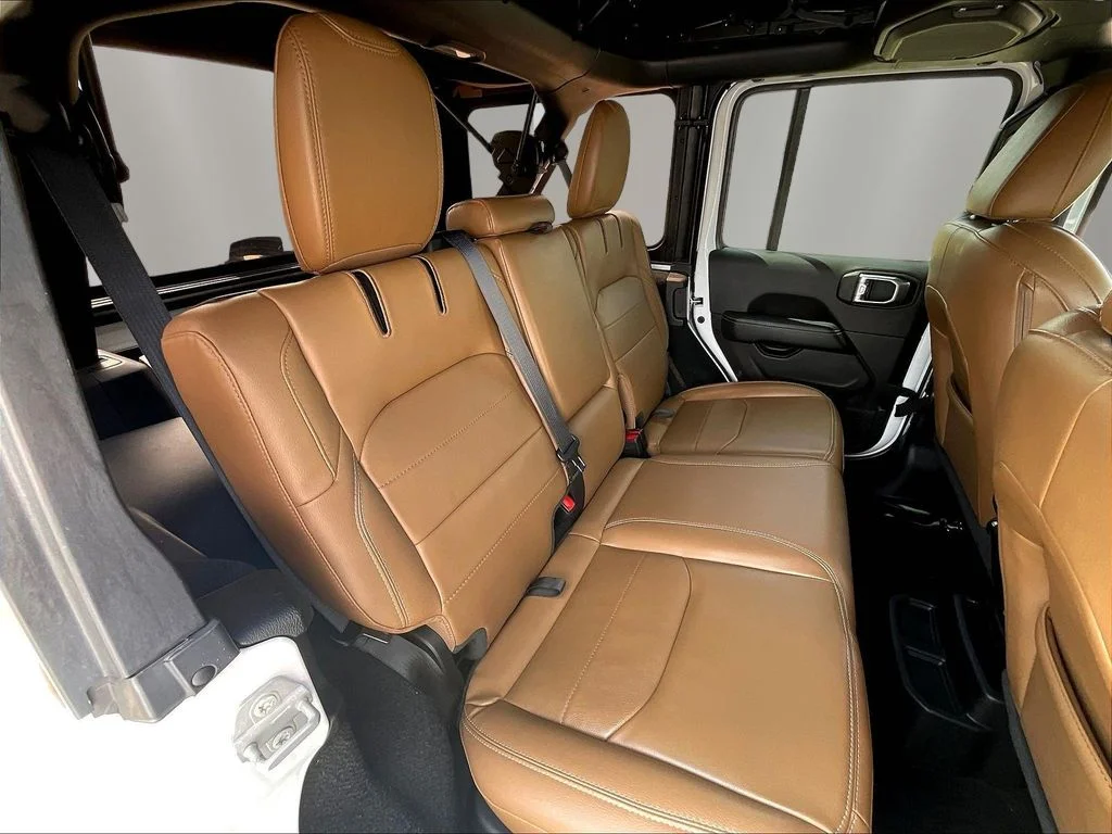 Used 2022 Bright White Clearcoat Jeep Unlimited Sahara 4xe image 24
