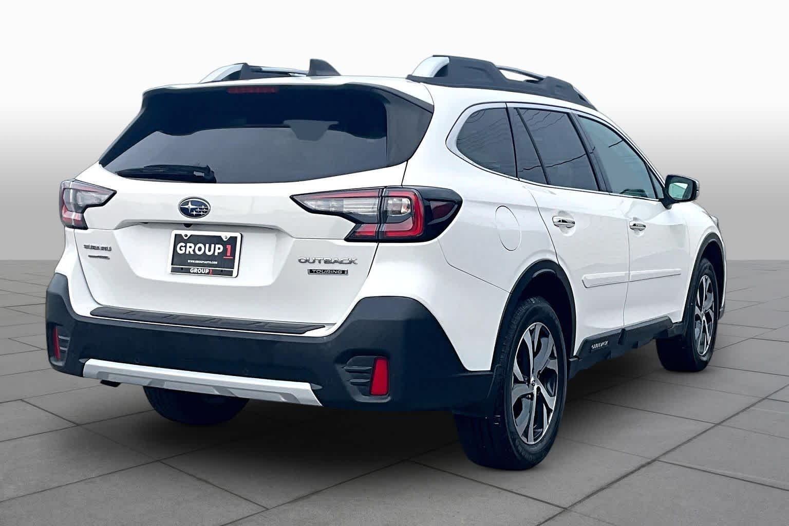 Used 2021 Crystal White Pearl Subaru Touring image 12