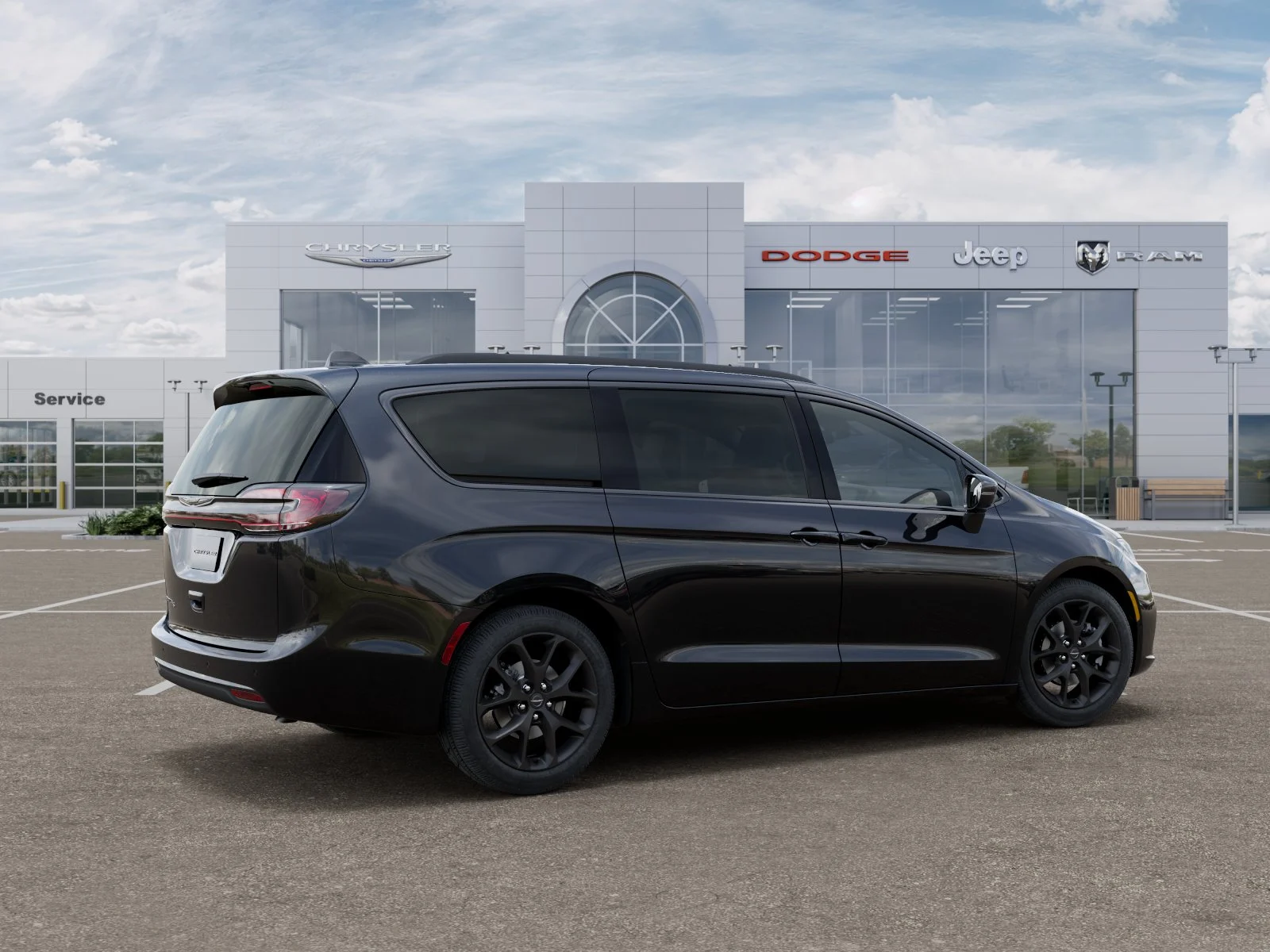 New 2026 Diamond Black Crystal Pearl-Coat Exterior Paint Chrysler Select image 31