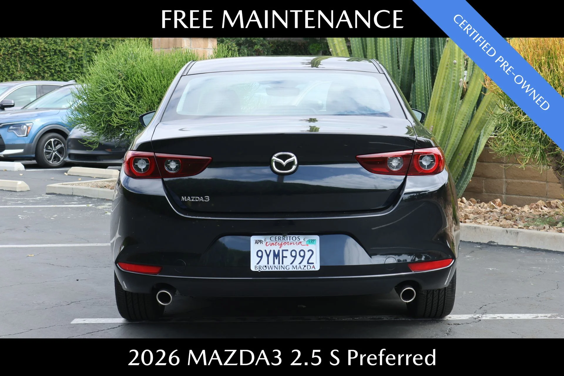 Certified Used 2026 Black Mazda 2.5 S Preferred image 4