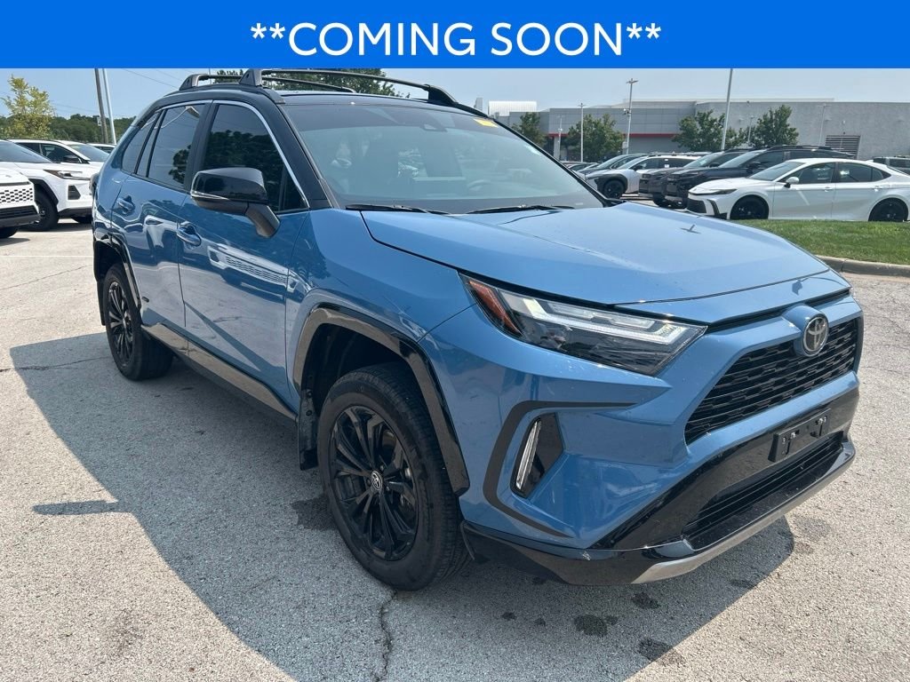 Used 2025 Blue Toyota XSE image 3