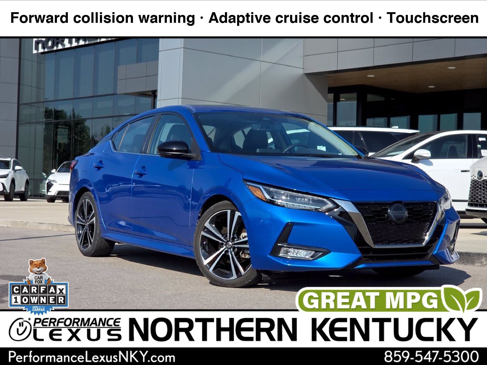 Used 2023 Electric Blue Metallic Nissan SR image 1