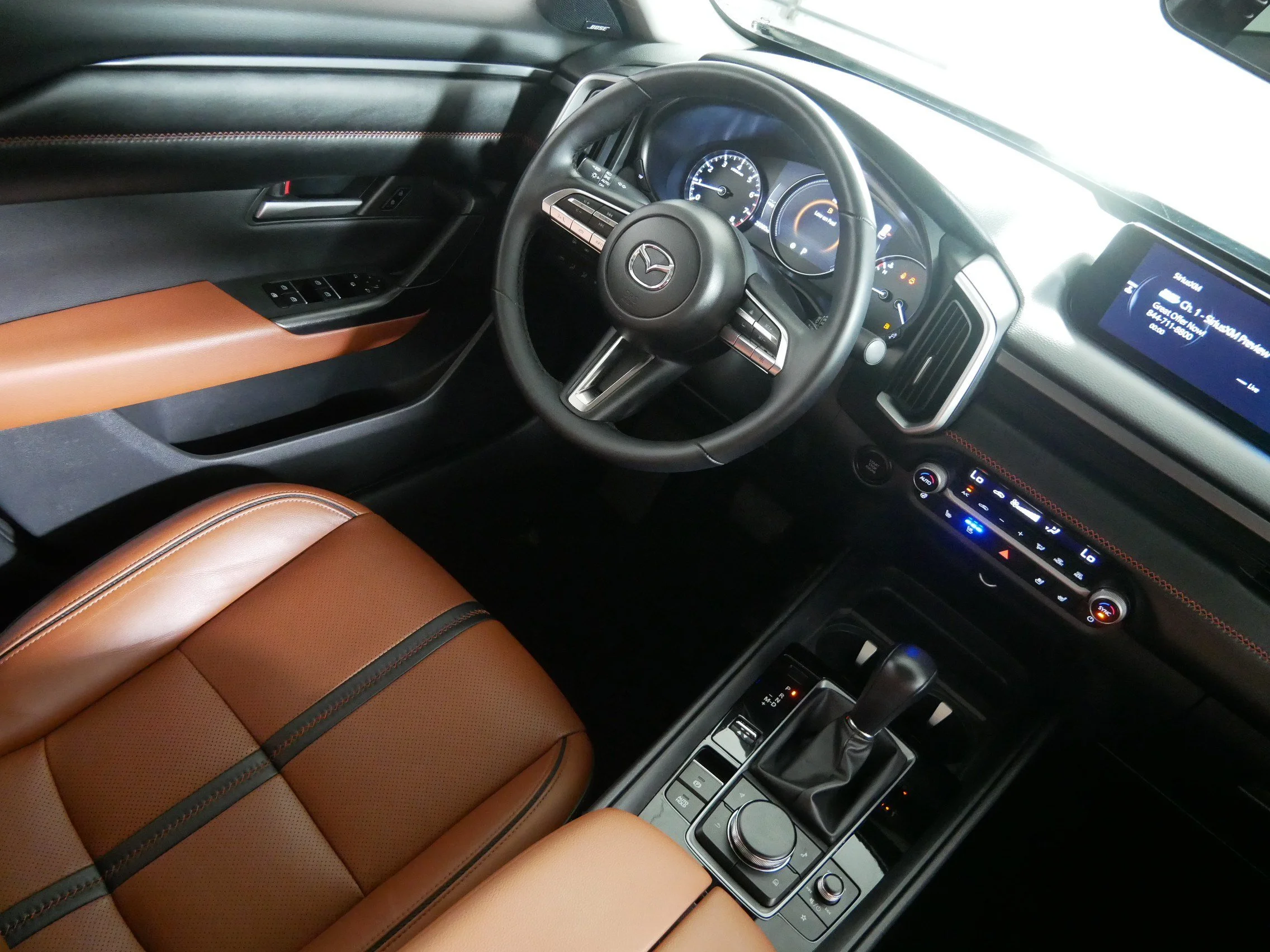 Used 2025 Zircon Sand Metallic Mazda 2.5 Turbo Meridian Edition image 9