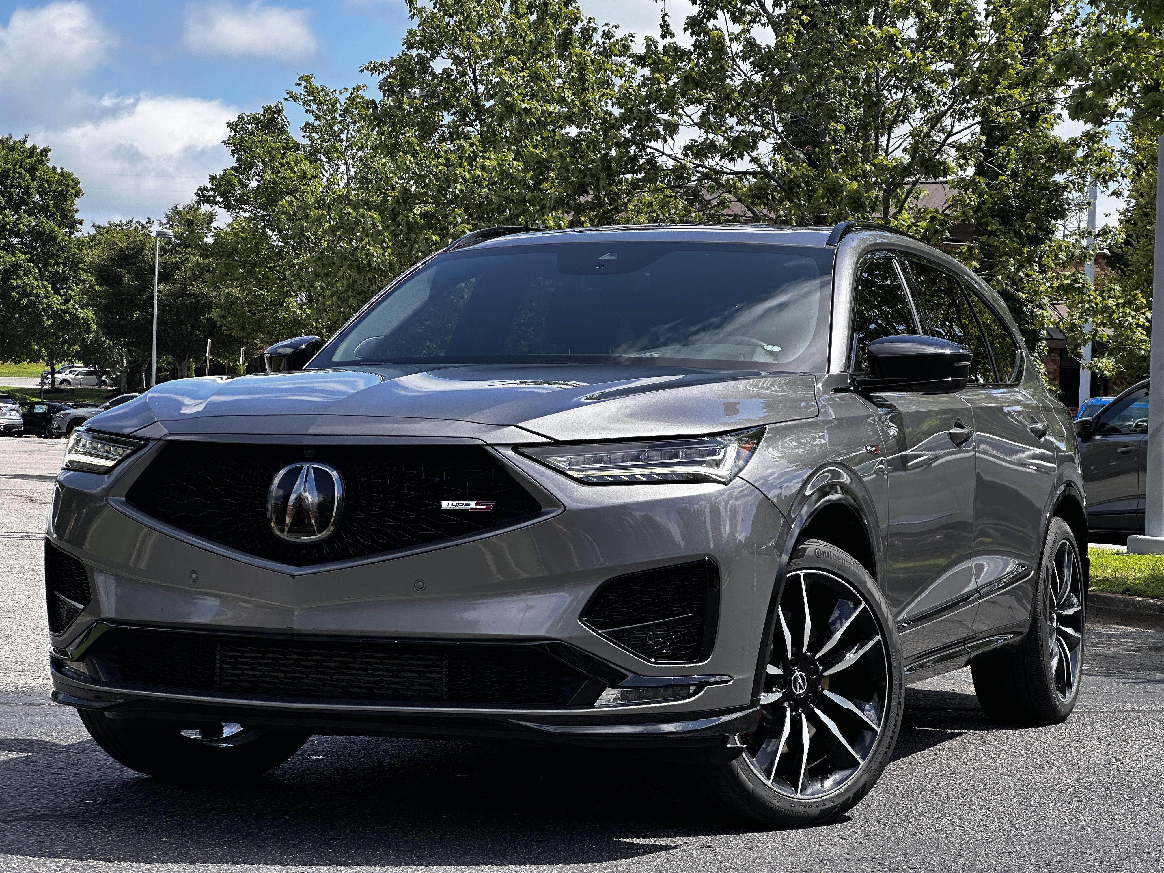 Used 2023 Liquid Carbon Metallic Acura Type S AWD with Performance Wheel & Tire image 44
