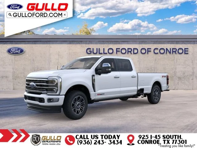 New 2026 Star White Metallic Tri-Coat Ford Platinum image 1
