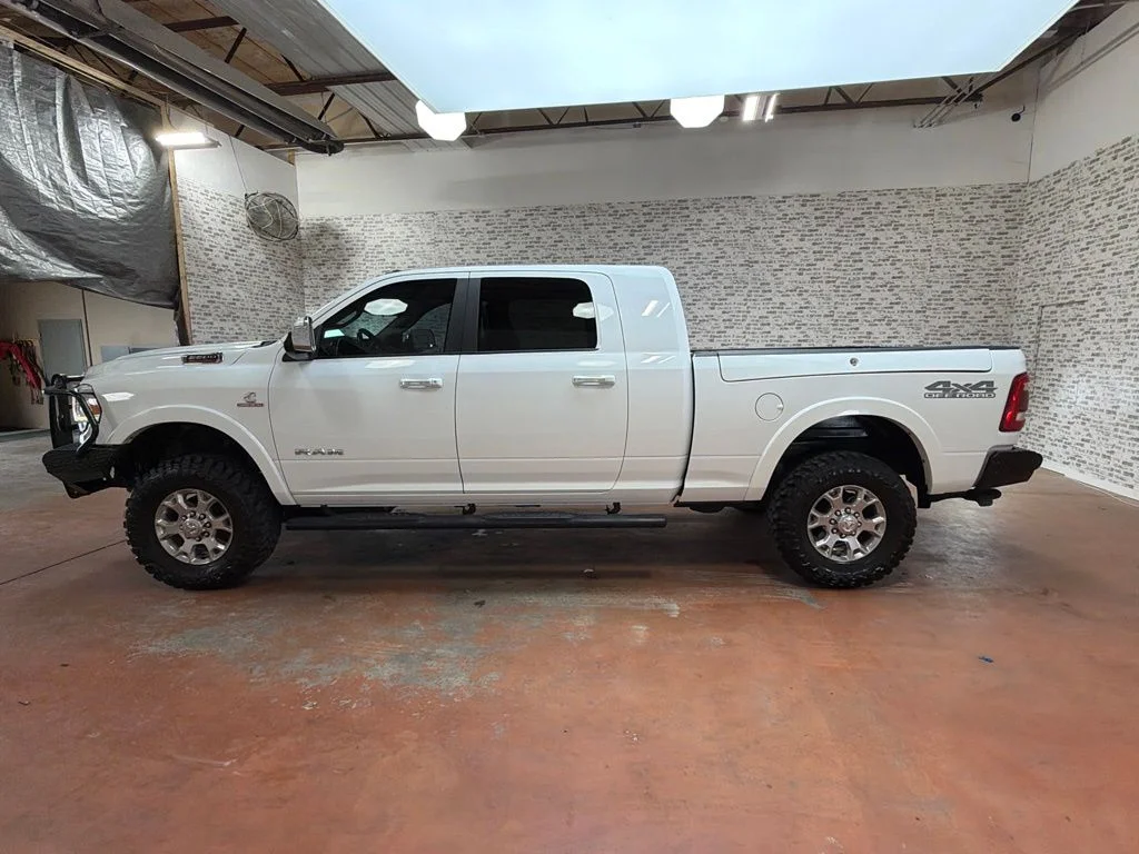 Used 2022 Bright White Clearcoat Ram Laramie image 4