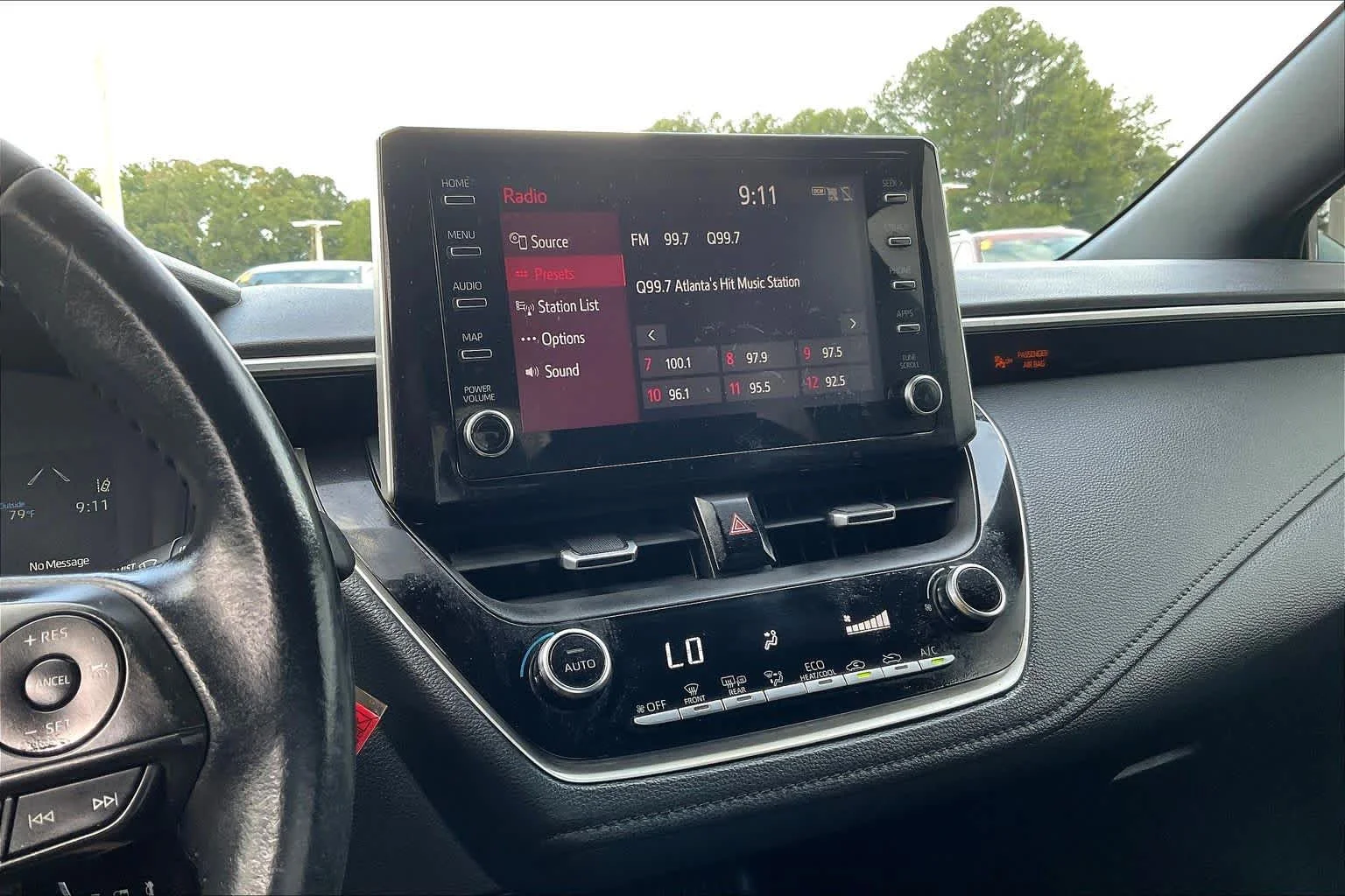 Used 2020 Classic Silver Metallic Toyota SE image 32