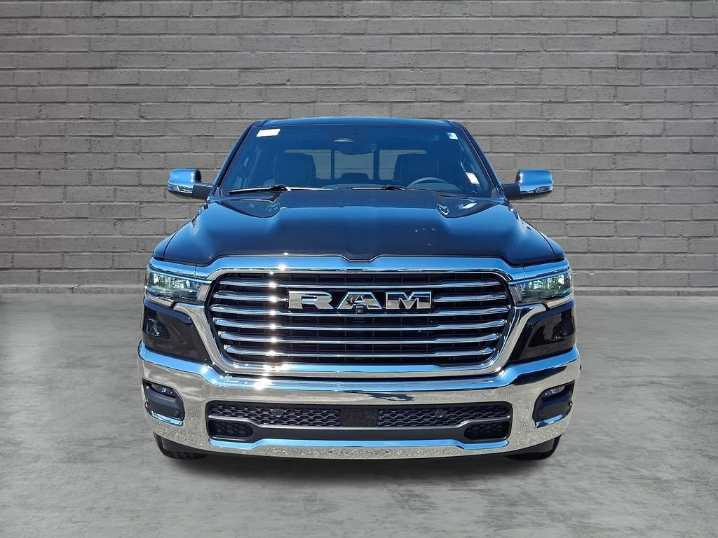 New 2027 Diamond Black Crystal Pearlcoat Ram Laramie image 2