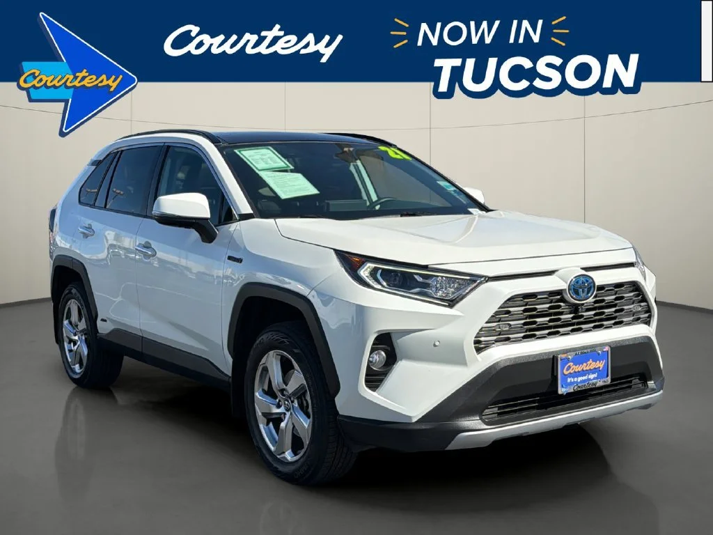 Used 2021 White Toyota Limited image 1