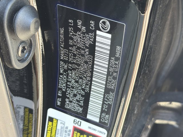 Used 2023 Obsidian Lexus 350 F Sport image 35