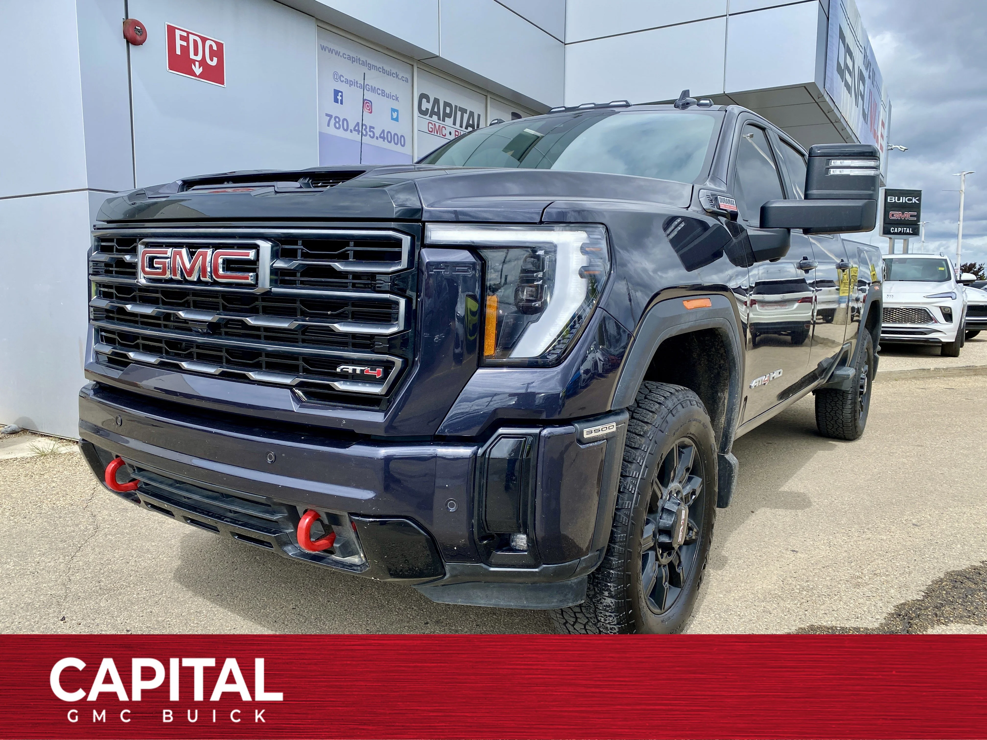 Certified Used 2026 Gray GMC Crew Cab AT4 image 1
