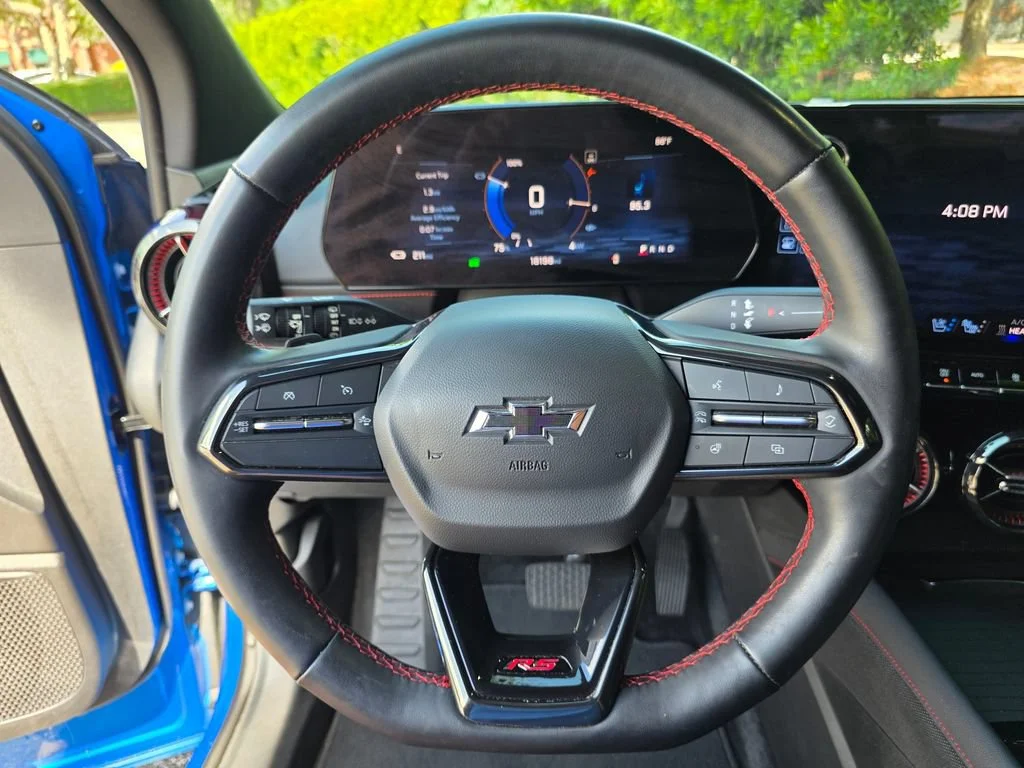 Used 2024 Riptide Blue Metallic Chevrolet RS image 22