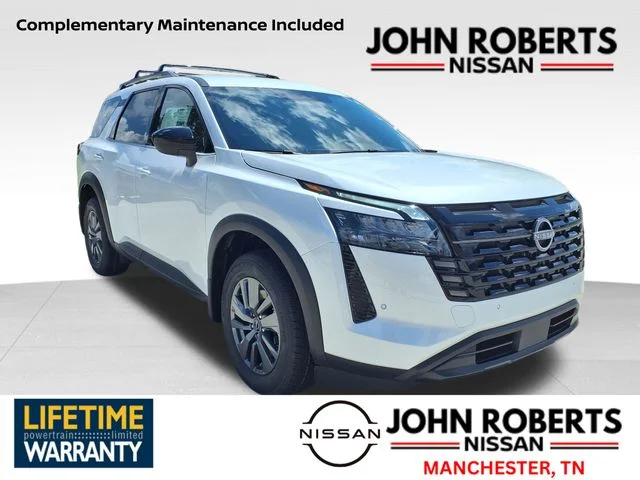 New 2026 Everest White Pearl TriCoat Nissan SV image 1