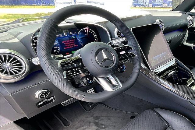 New 2026 Obsidian Black Metallic Mercedes-Benz AMG® SL 63 S E Performance Roadster image 4