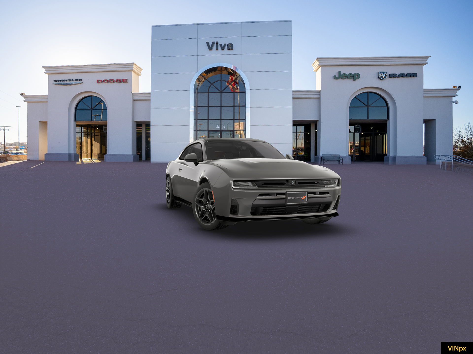 New 2026 Destroyer Gray Exterior Paint Dodge Scat Pack Plus image 16