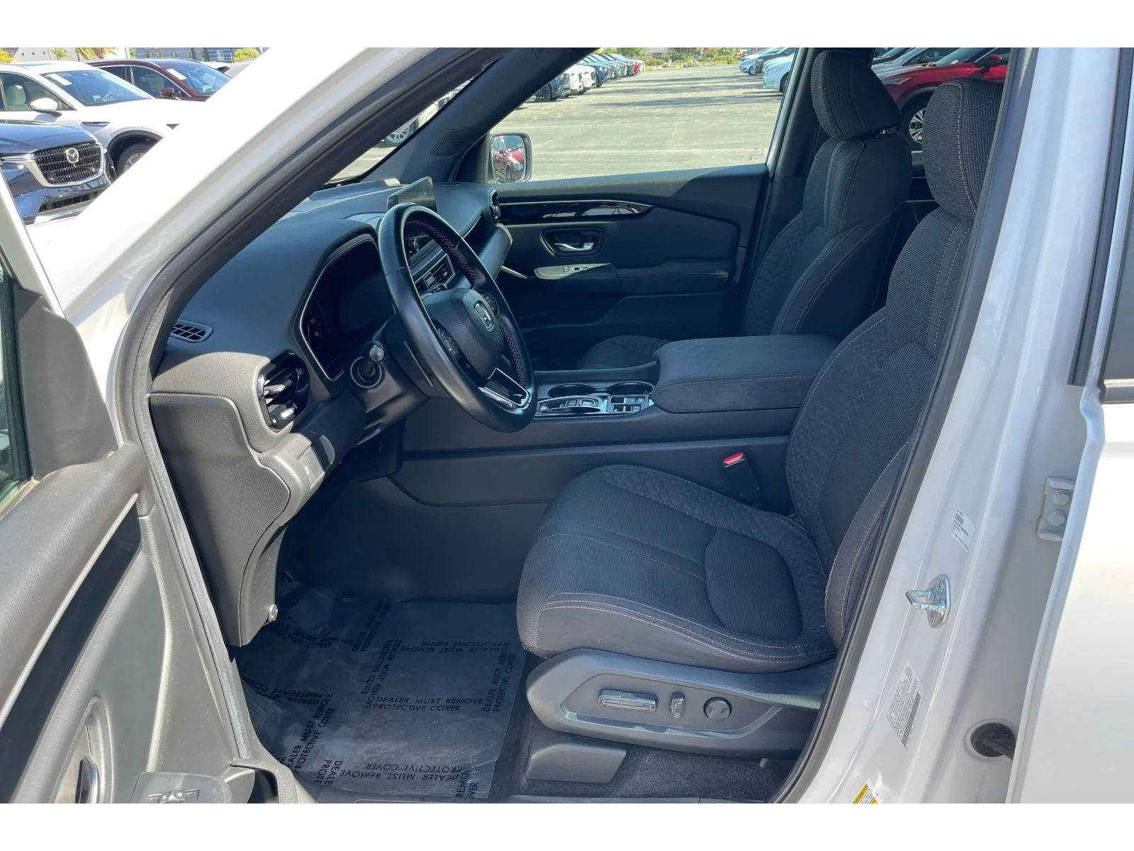 Used 2024 Platinum White Pearl Honda Sport image 10